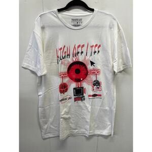 Paradise Lost Men's T-Shirt XL High Off Life - White Streetwear New Without Tags